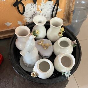 Antique tea set (8 items)